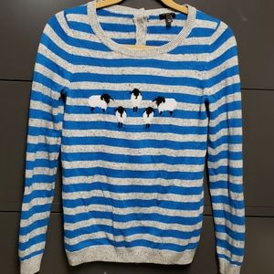 Talbots blue sweater Sp